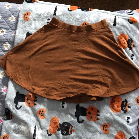 Forever 21 Dresses & Skirts - Burnt gold circle skirt